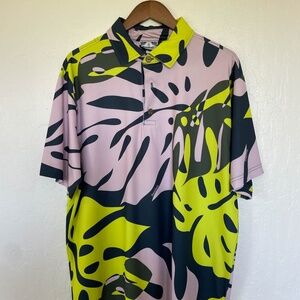 Manuheali'i Golf Aloha Shirt - L